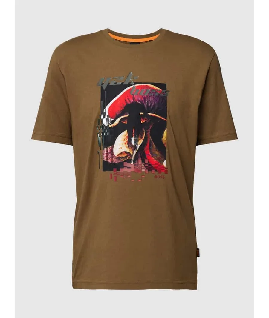 obrazek 1 T-shirt z nadrukiem z motywem model ‘Mushroom’