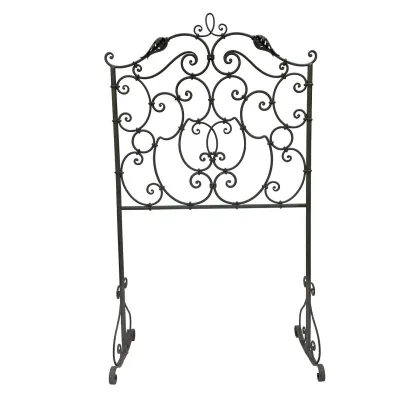Picture 20th century wrought iron floor decoration