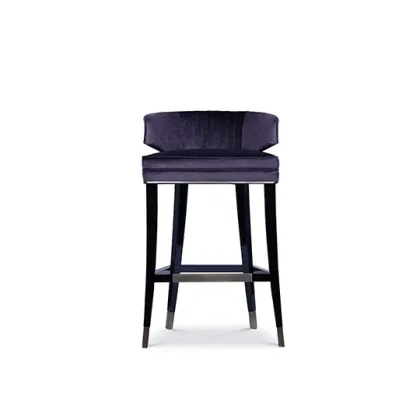 Zdjęcie Stylowe portugalskie krzesło barowe