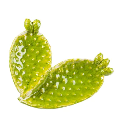 Zdjęcie Piękny zielony talerz z ceramiki - Virginia Casa