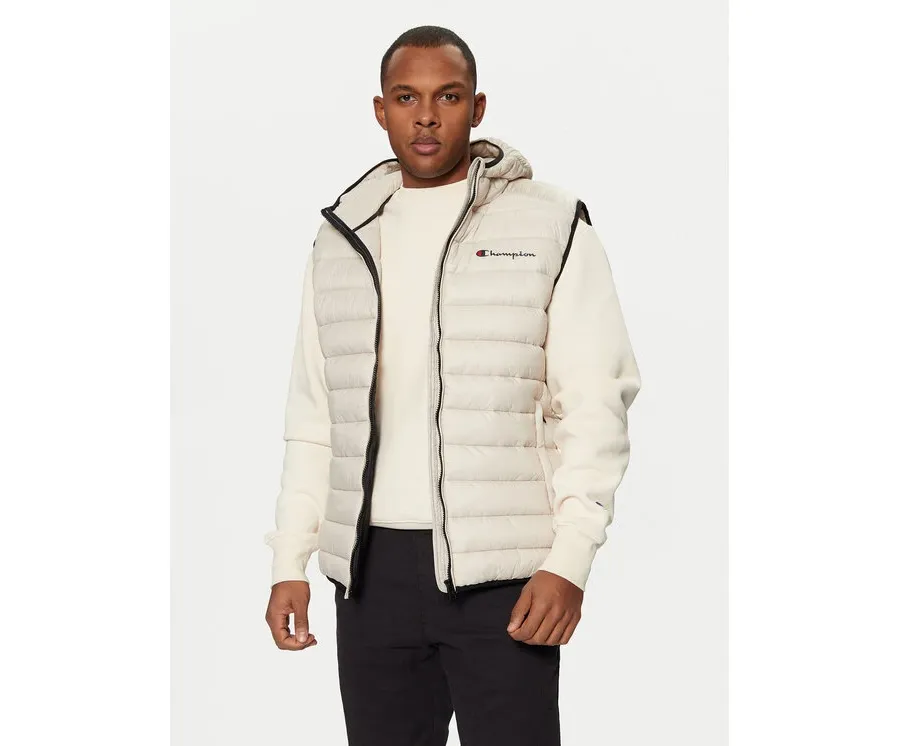 obrazek 1 Champion Kamizelka 220341 Beżowy Regular Fit