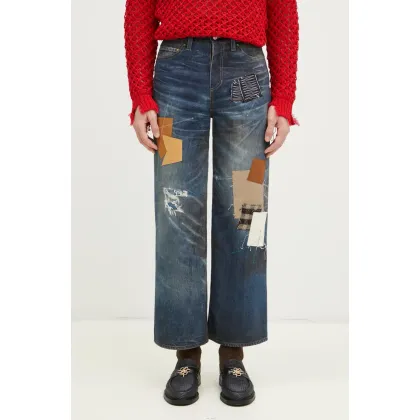 Zdjęcie Andersson Bell jeansy Patchwork Printed Denim Trompe L`Oeil apa789u