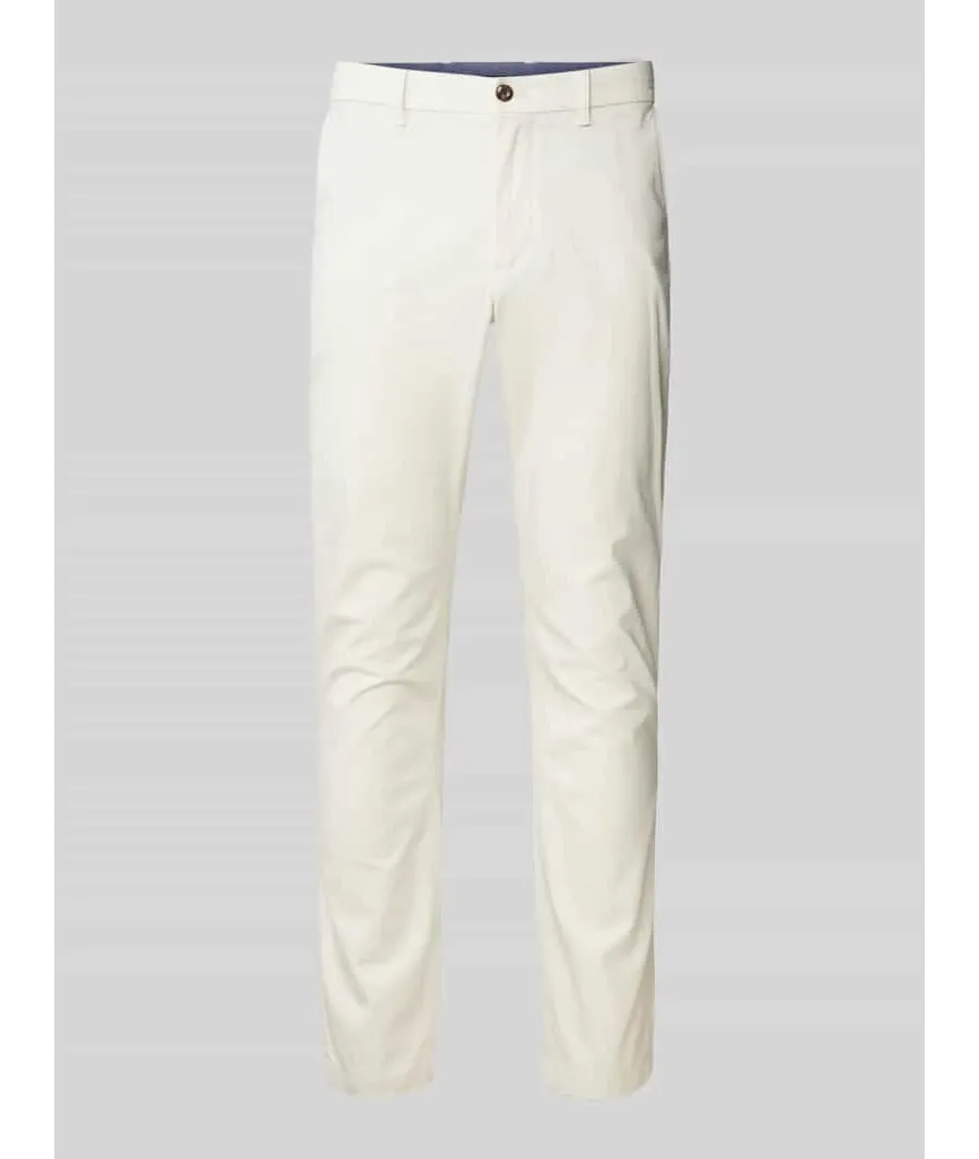 obrazek 1 Spodnie materiałowe z wpuszczanymi kieszeniami w stylu francuskim