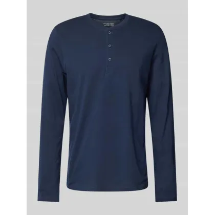 Zdjęcie Bluzka z długim rękawem i krótką listwą guzikową