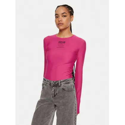 Zdjęcie Versace Jeans Couture Body 77HAM221 J0148 Różowy Slim Fit