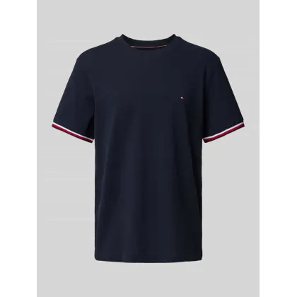 Zdjęcie Tommy Hilfiger T-Shirt Global Stripe MW0MW38630 Granatowy Regular Fit