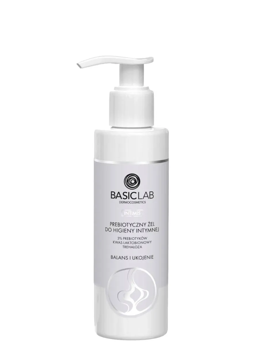 obrazek 1 BasicLab Prebiotyczny żel do higieny intymnej 200 ml Basiclab Dermocosmetics