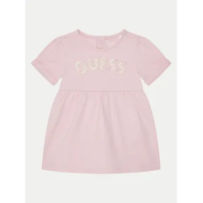 Zdjęcie Guess Komplet bluzka i półśpiochy S5RG03 KAN04 Różowy