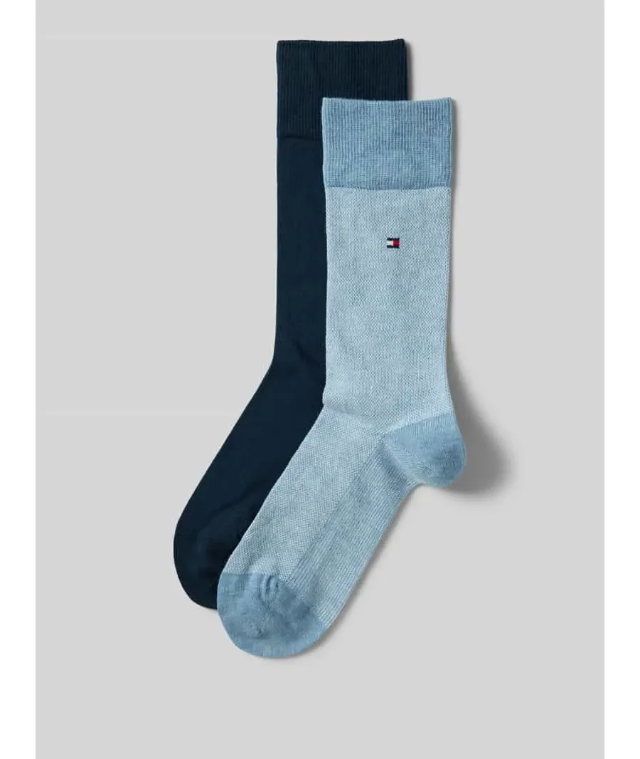 obrazek 1 Skarpety z detalami z logo w zestawie 2 szt. model ‘Birdeye’