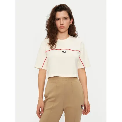 Zdjęcie Fila T-Shirt Loobu FAW0908 Écru Regular Fit