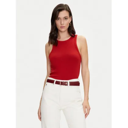 Zdjęcie Tommy Hilfiger Top WW0WW38635 Czerwony Slim Fit