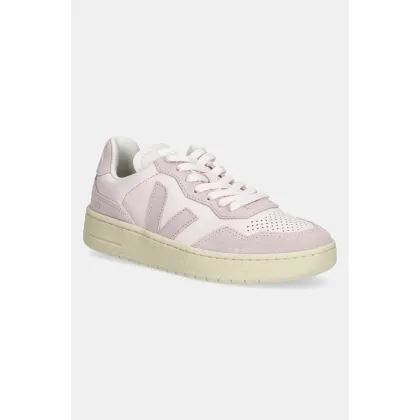 Zdjęcie Veja sneakersy skórzane V-90 kolor różowy VD2003891A