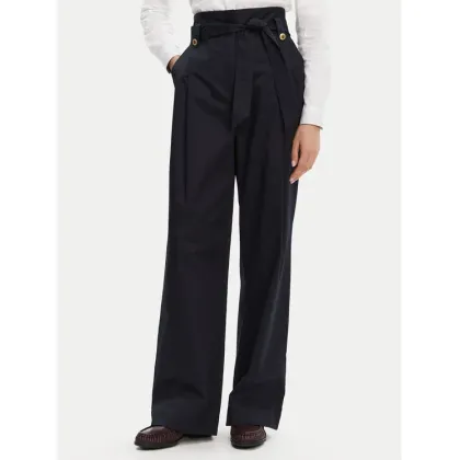 Zdjęcie Barbour Spodnie materiałowe Elsie LTR0385NY99 Granatowy Wide Leg