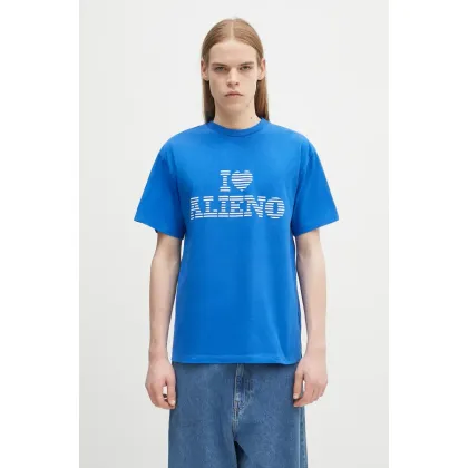 Zdjęcie No Problemo t-shirt I Heart SS Tee kolor niebieski z nadrukiem NP60001303
