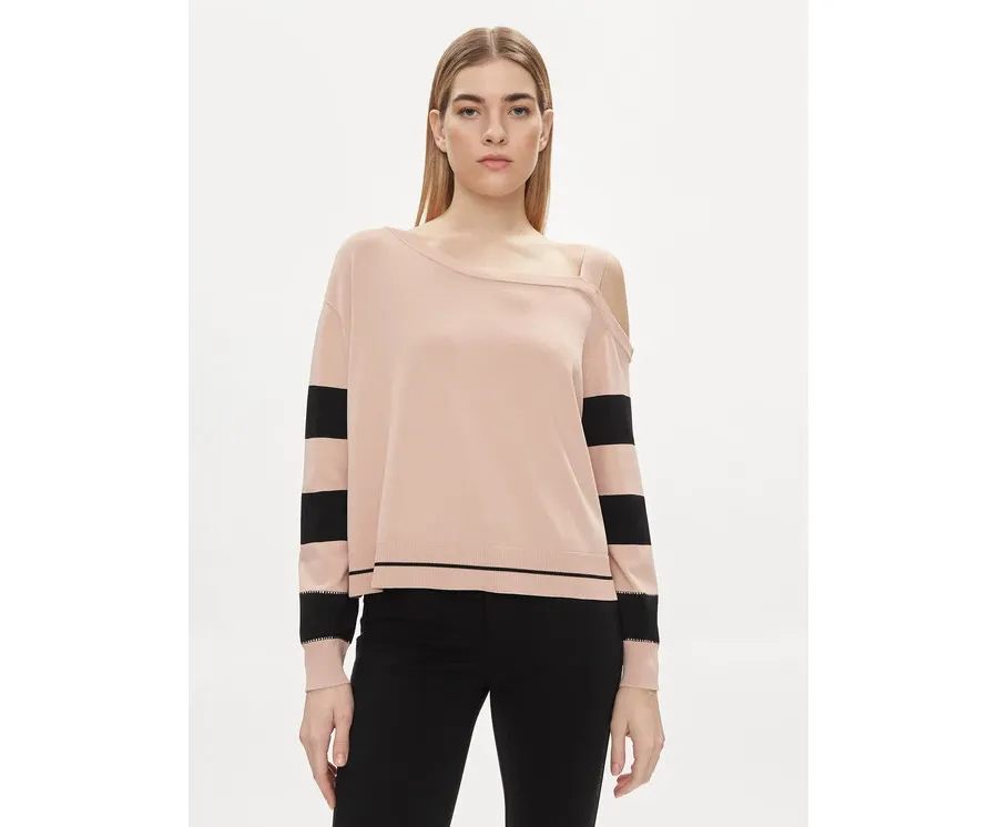 obrazek 1 Liu Jo Sweter TA4112 MS36L Różowy Regular Fit