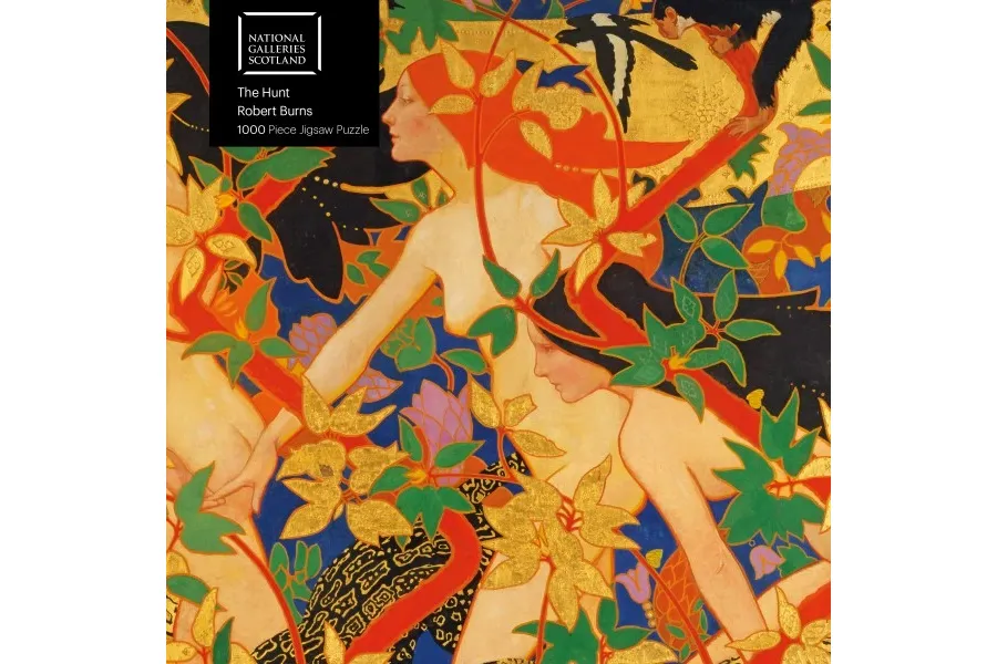 obrazek 1 Puzzle dla dorosłych Narodowe Galerie, Szkocja: Robert Burns, Polowanie - Flame Tree Publishing