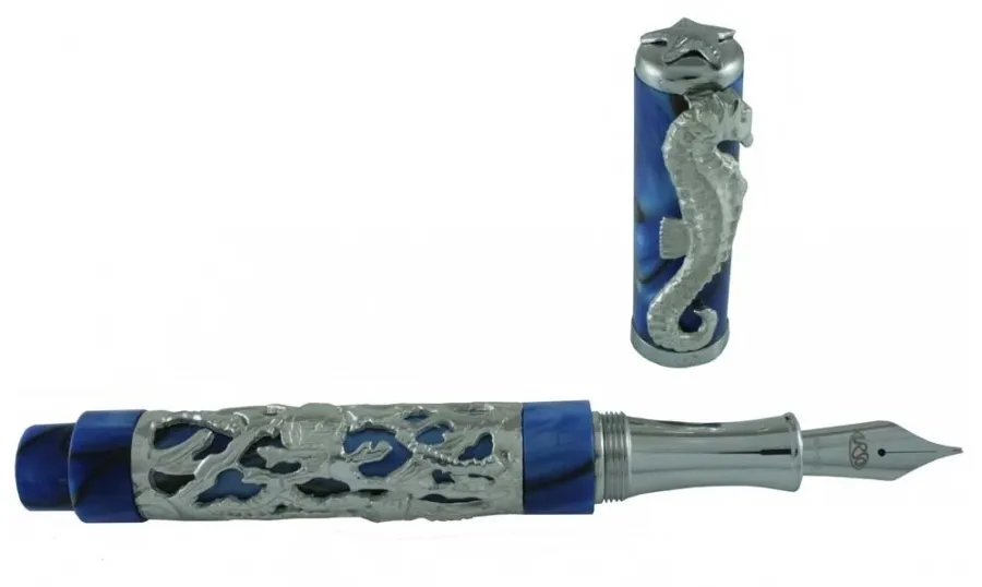 picture 4 Rollerball Pen Shavuot Turquois and Silver Limited Edition