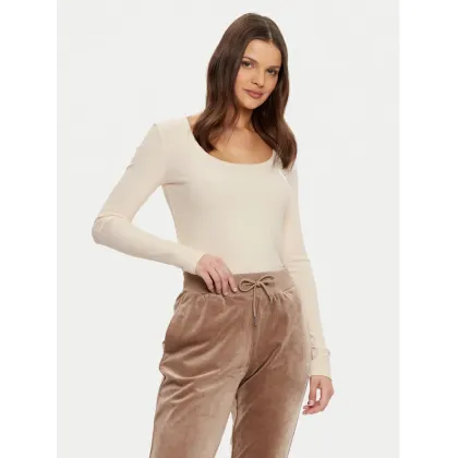 Zdjęcie Guess Bluzka V4BP07 K8RT2 Écru Regular Fit