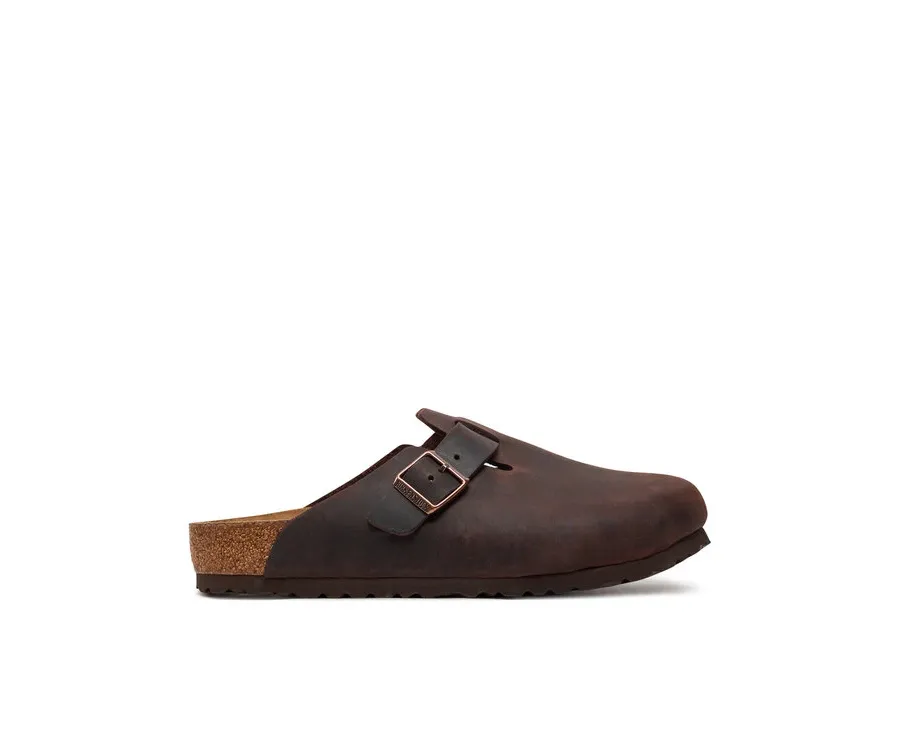 obrazek 1 Birkenstock Klapki Boston 159711 Brązowy