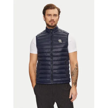 Zdjęcie KARL LAGERFELD Kamizelka 505711 Granatowy Regular Fit