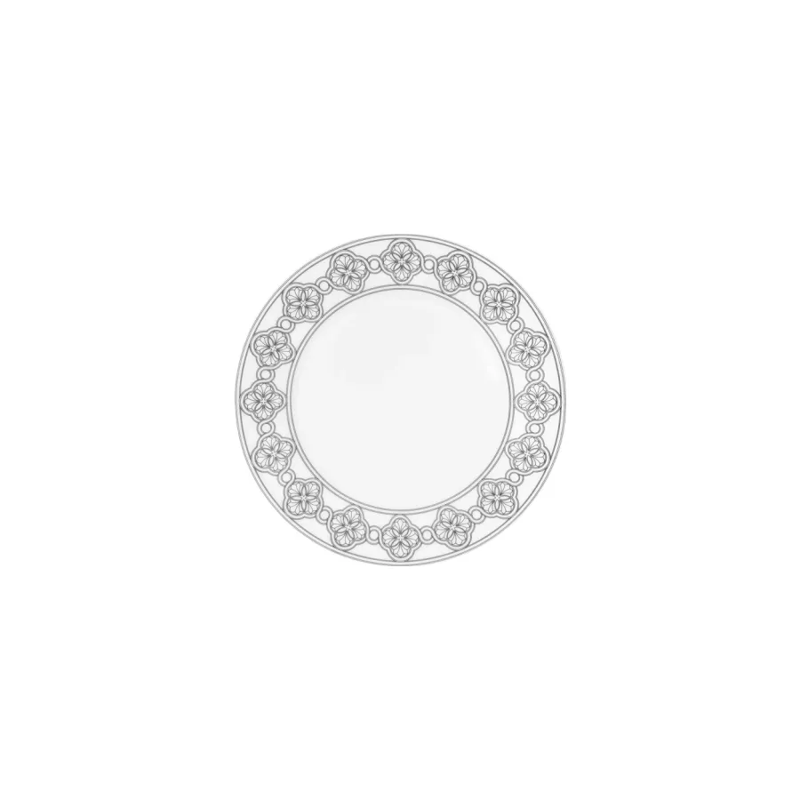 obrazek 1 Wyjątkowy porcelanowy talerzyk na chleb lub masło z kolekcji Dynasty - Porcel