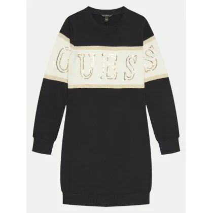 Zdjęcie Guess Sukienka dzianinowa J4BK00 Z3IF0 Czarny Regular Fit