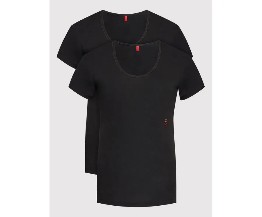 obrazek 1 Hugo Komplet 2 t-shirtów Twin 50469660 Czarny Regular Fit HUGO