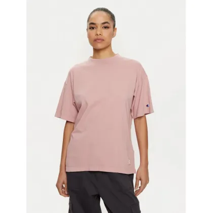 Zdjęcie Champion T-Shirt 117449 Różowy Loose Fit