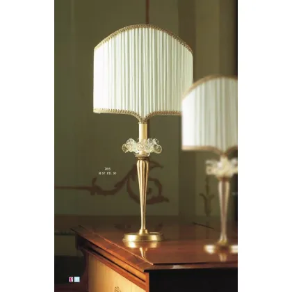 Zdjęcie Luksusowa lampa „Kwiat” z plisowanym abażurem – Il Paralume Marina