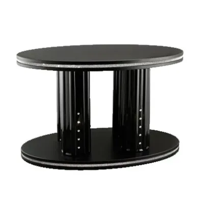 Zdjęcie Czarny stół z kryształkami