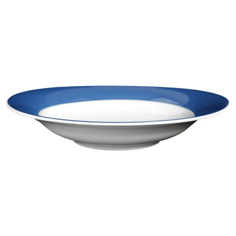 obrazek 1 Okrągły głęboki talerz do zupy z porcelany 23,5 cm z Niemiec - Seltmann Weiden
