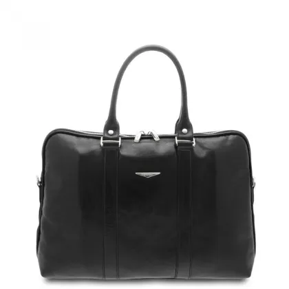 Zdjęcie Włoska elegancka teczka ze skóry - Giudi