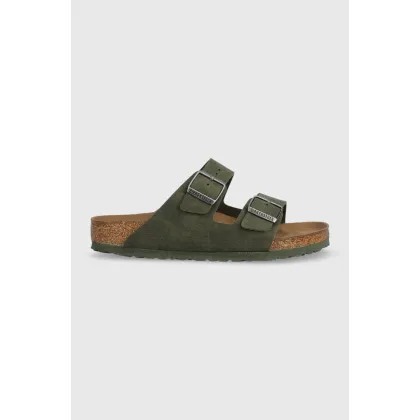 Zdjęcie Birkenstock klapki Arizona męskie kolor zielony 1024550