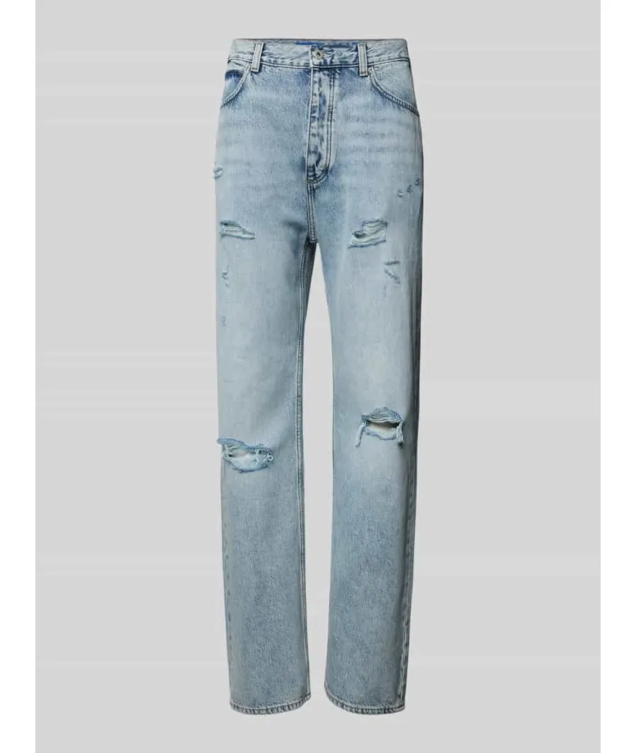 obrazek 1 Jeansy z efektem znoszenia model ‘Nate’