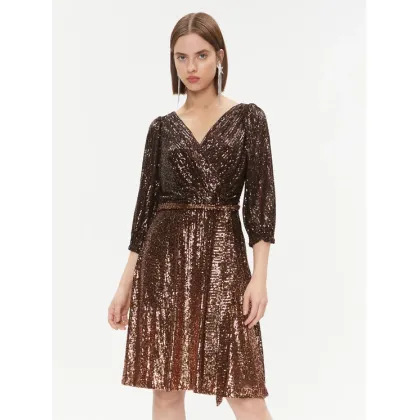 Zdjęcie DKNY Sukienka codzienna DD3HR967 Brązowy Regular Fit