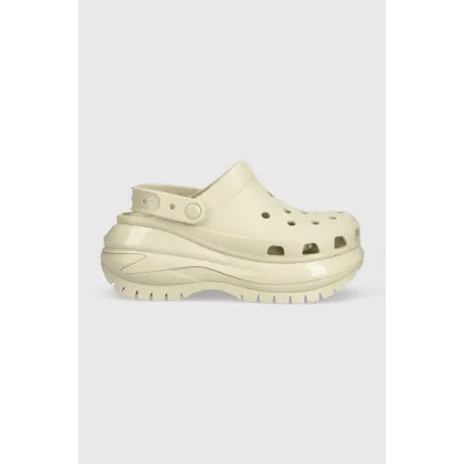 Zdjęcie Crocs Classic Mega Crush Clog klapki kolor beżowy 207988.2Y2