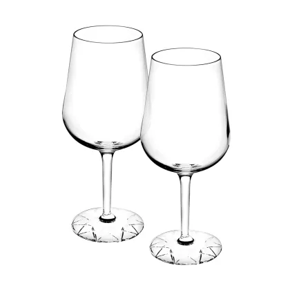 Zdjęcie Zestaw dwóch kielichów do wody Douro Valley ze współczesnym ponadczasowym kształtem - Vista Alegre