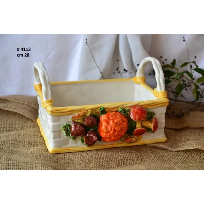 Picture A stylish ceramic basket for small items