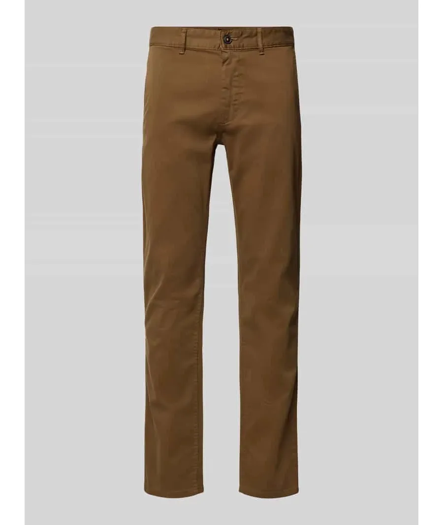 obrazek 1 Chinosy o kroju slim fit z bocznymi, wpuszczanymi kieszeniami