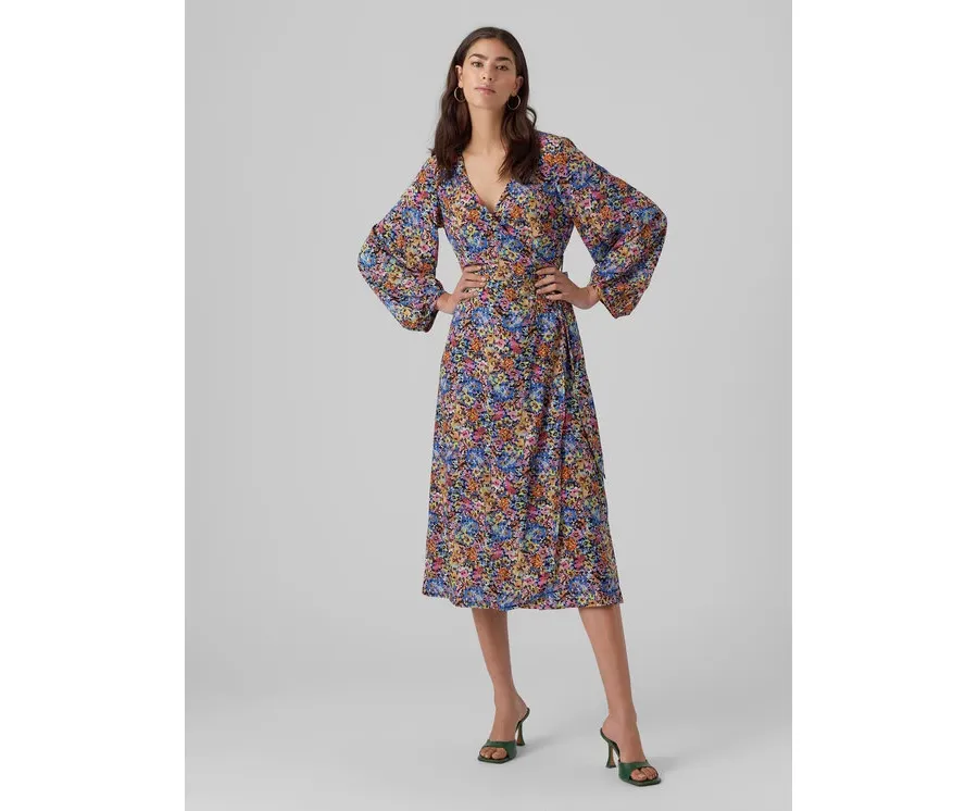 obrazek 1 Vero Moda Sukienka codzienna Kira 10290247 Kolorowy Loose Fit