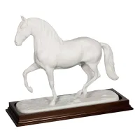 Picture Porcelain sculpture of a white horse - Vista Alegre