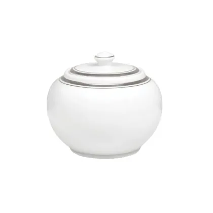 Zdjęcie Stylowa cukiernica z porcelany Platine