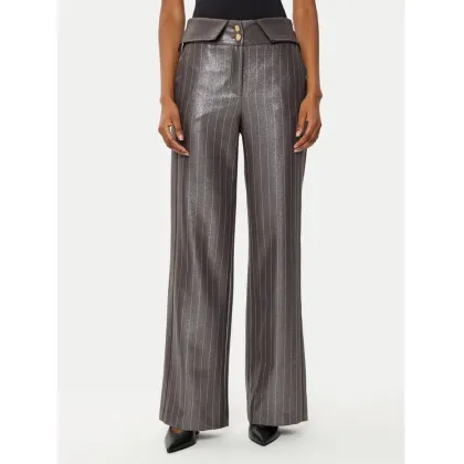 Zdjęcie Babylon Spodnie materiałowe E00093 Szary Regular Fit