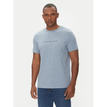 Zdjęcie Tommy Hilfiger T-Shirt UM0UM03525 Niebieski Regular Fit