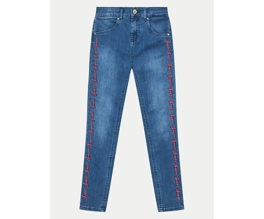 obrazek 1 Guess Jeansy J4YA10 D4CA0 Niebieski Regular Fit