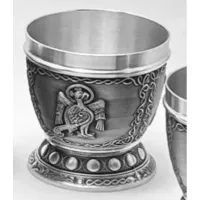 Zdjęcie Irlandzki kubek ze zdobieniem z Księgi z Kells – Jan Ewangelista