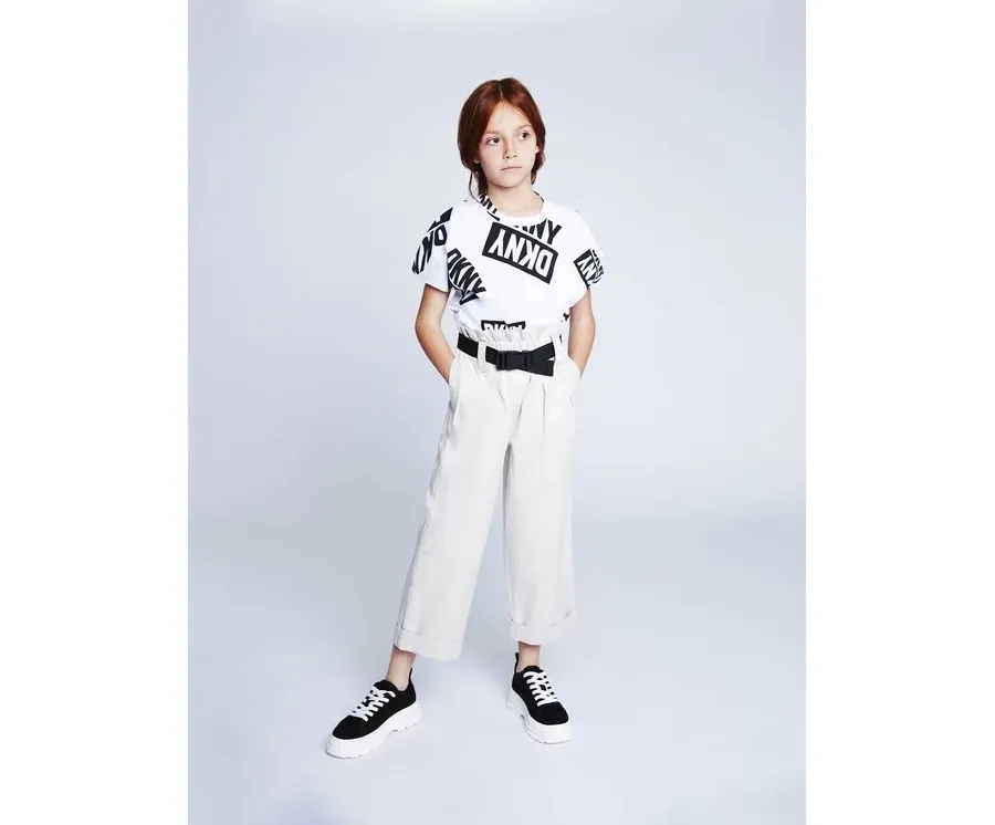 obrazek 1 DKNY T-Shirt D35S84 S Czarny Regular Fit