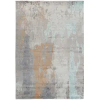 Zdjęcie Designerski błękitno brązowy dywan ekskluzywny - ATTRACTION NO 1 8094