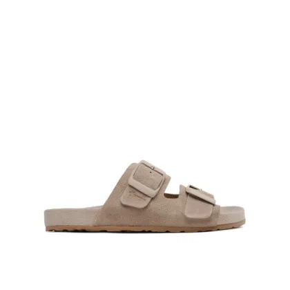 Zdjęcie Manebi Klapki Suede Traveler Nordic Sandals W 1.9 RT Brązowy