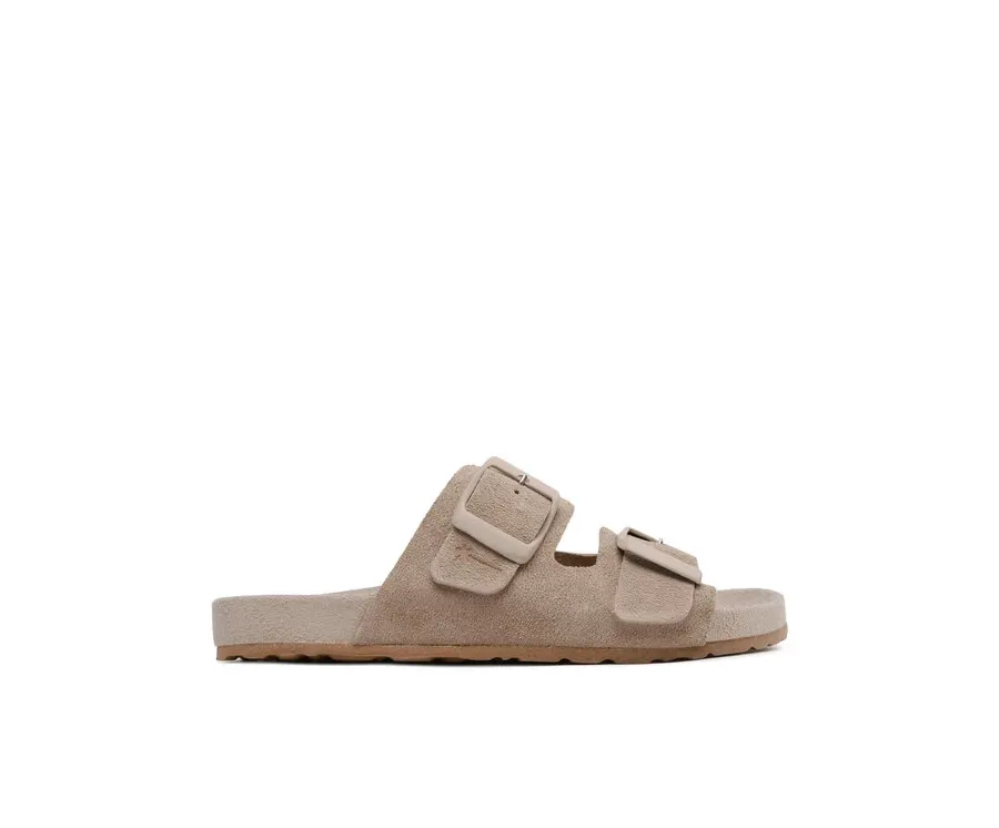obrazek 1 Manebi Klapki Suede Traveler Nordic Sandals W 1.9 RT Brązowy